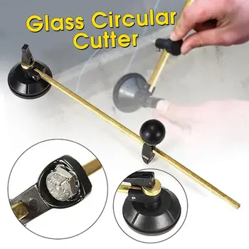 

60cm Glass Cutter Circular Adjustable with Suction Cup Circle Cutter Tool