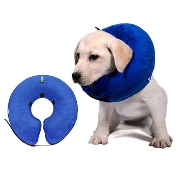 

2020 New Ardemer Beauty Anti-Licking Suitical Recovery Sleeve Anti-Bite Soft Protective Inflatable Collar for Dogs and Cats