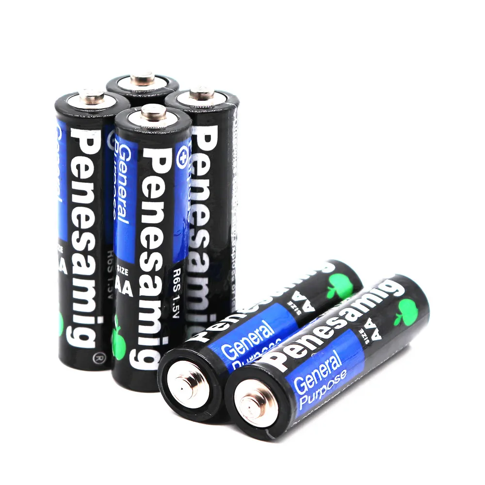 40 шт. карбоновая сухая батарея AA 1,5 V Baterias для камеры, калькулятора, будильника, мыши, пульта дистанционного управления 2A