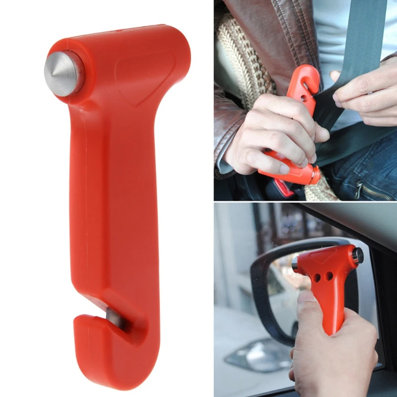 Car Glass Window Breaker Safety Escape Emergency Hammer Seat Belt Cutter Tool