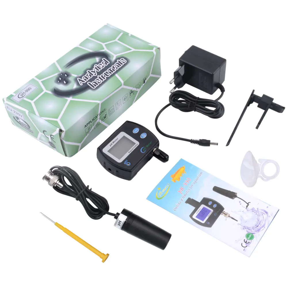 Portable PH Meter Tester Accurate Digital Pen PH-990 Pocket Aquarium Wine Urine