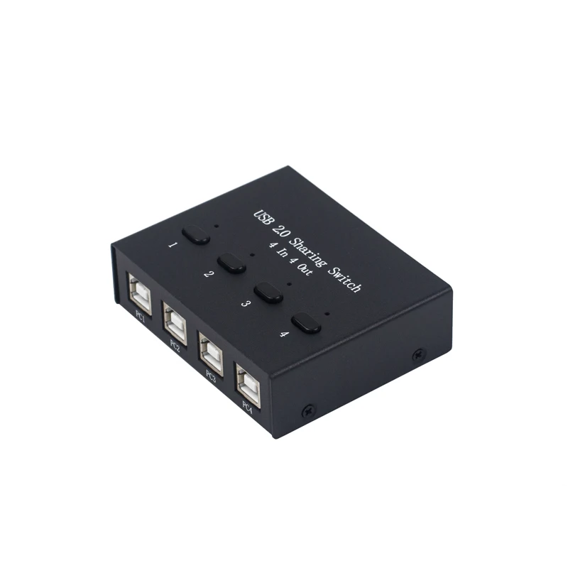  4 port usb sharing switch device 4 in 4 out computer sharing mouse keyboard printer device Share 4 