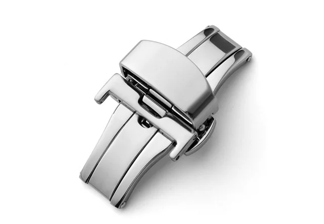 Durable Double Folding Butterfly Clasp Waterproof Watchband Buckle Accessories