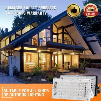 

Super Bright Security Floodlight 50W LED Flood Light Garden Light Spotlight Outdoor Lighting Wall Reflector IP65 Waterproof Lamp