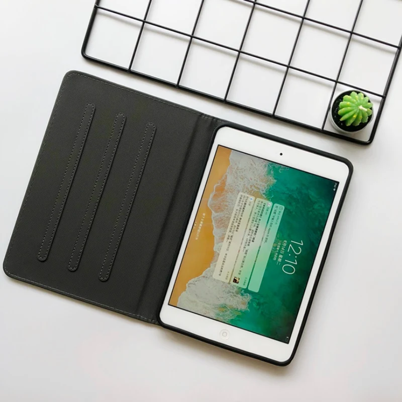 Автоматический будильник смарт-чехол с подставкой для Планшеты ipad Mini1 на возраст 2, 3, 4, 5, ipad air 2 3 pro 10,5 Мультфильм защитный чехол для ipad 2, 3, 4 18 9,7