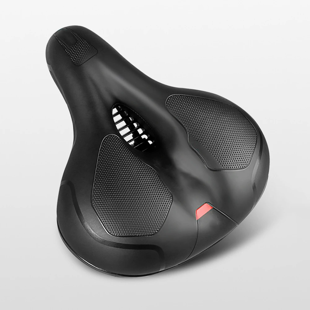 Черный Велосипед Велоспорт Bold весна/обновление амортизатор седло дорога MTB велосипед широкий мягкий коврик Удобная подушка