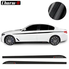Best Price M Performance Side Skirt Stripe Sticker Body Decal For BMW 5 Series G30 Best Price M Performance Side Skirt Stripe Sticker Body Decal For BMW 5 Series G30
