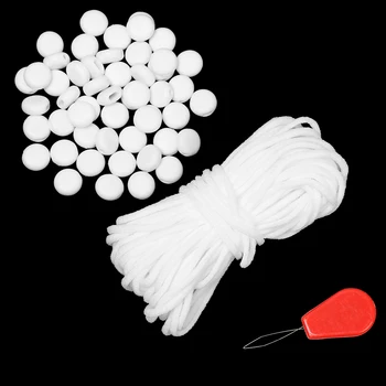 

Mouth Mask Elastic Band Rope Adjust Buckles Rubber Band String Mask Ear Cord Round Elastic Band DIY Clothing Craft Accessories