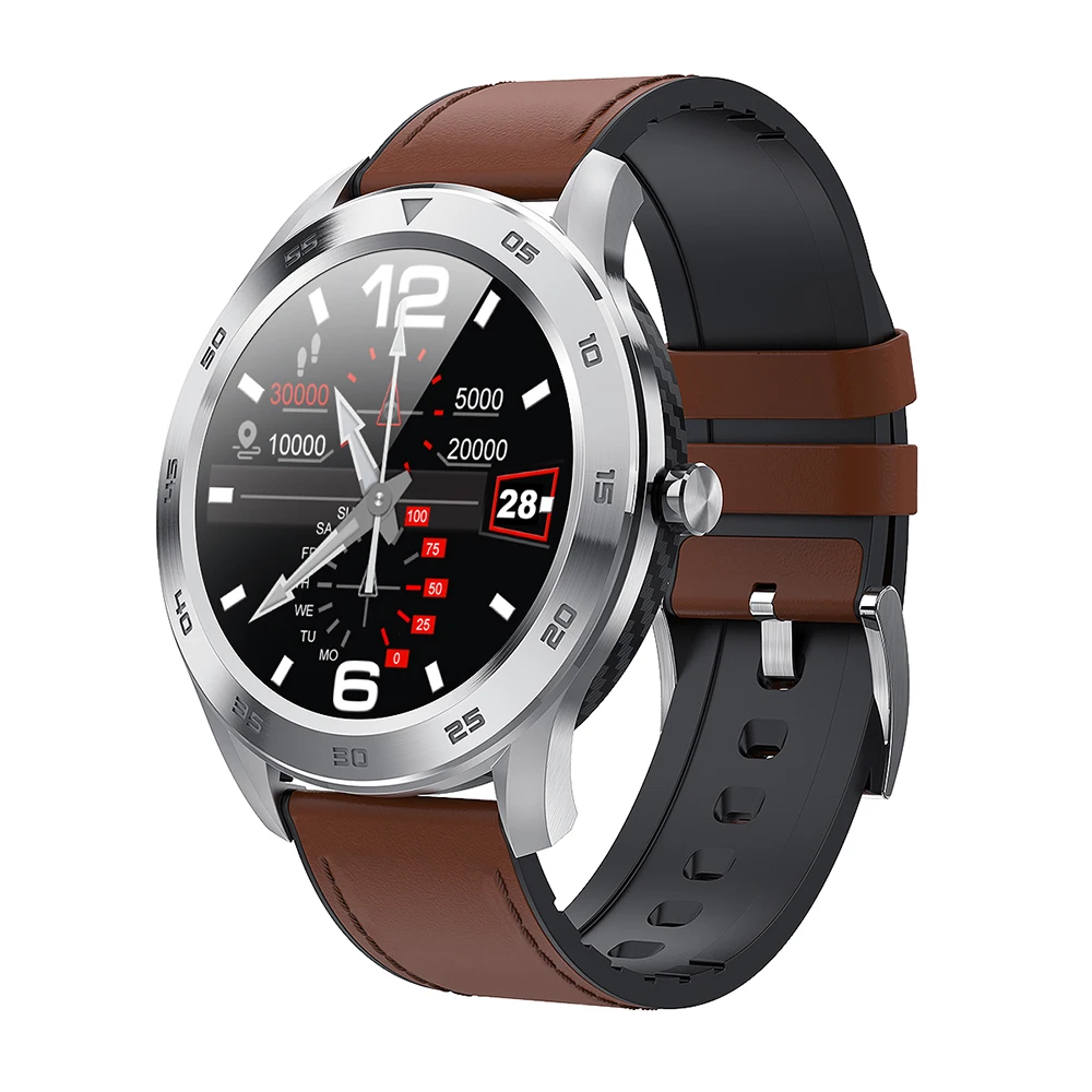 Full Touch Round 1.3 Screen Smart Watch Men IP68 Waterproof Sport Bracelet With Bluetooth Call ECG Heart Rate Monitor Smartwatch |