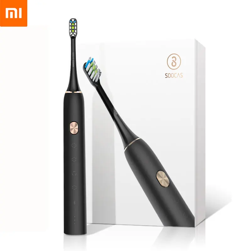 

Xiaomi Soocas X3 Waterproof Electric Toothbrush Personal Care Appliances Upgraded USB Rechargeable Adult Ultrasonic Tooth Brush