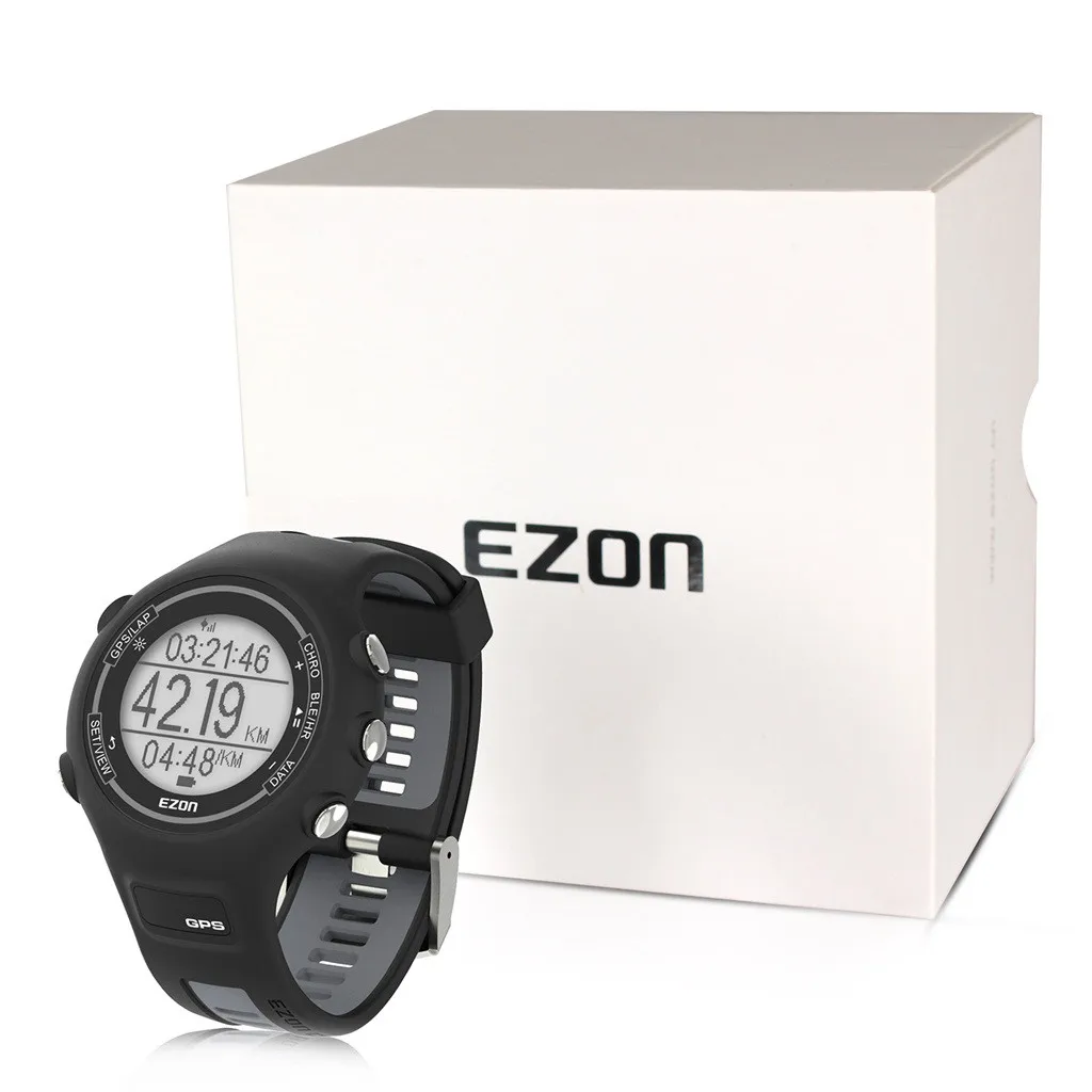 EZON T907-hr фитнес-часы с gps Беговые Спортивные часы спортивные Шагомер с сим-камерой Smartwatch для Android