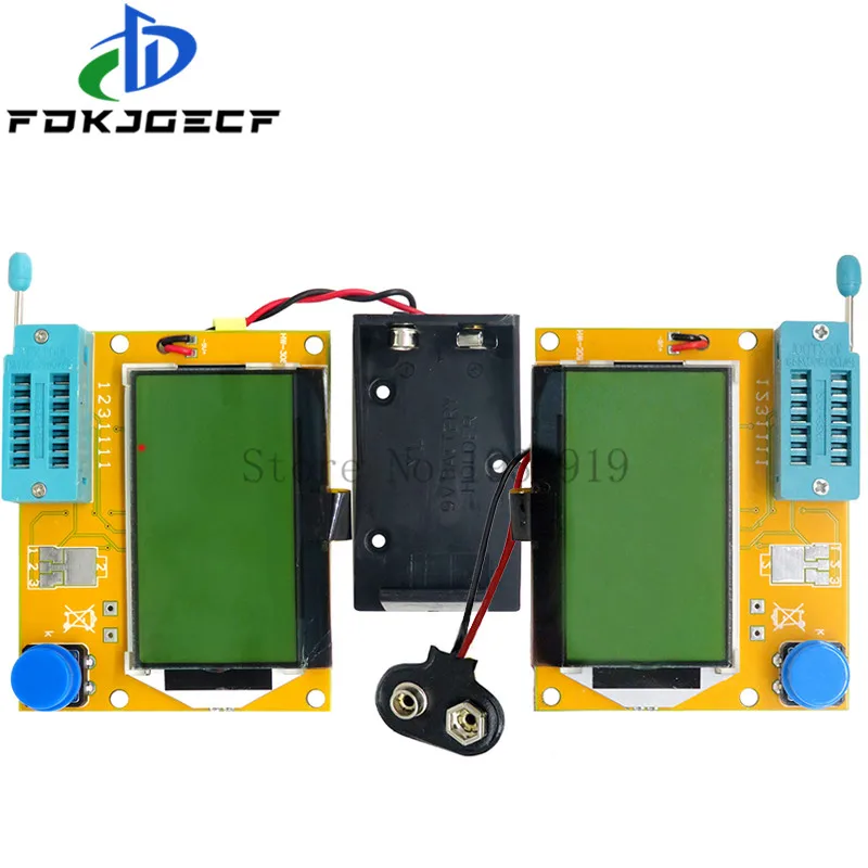 Batteria Lcd M328 Del Tester Di Esr Di Capacità Del Triodo Del Tester Del Transistor Di Digital Di Lcr-T4 Per Mosfet/Jfet/Pnp/Npn L/C/R1