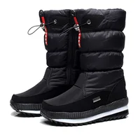 Women Snow Boots Platform Winter Boots Thick Plush Waterproof Non-slip Boots Fashion Women Winter Shoes Warm Fur Botas mujer - Image 2