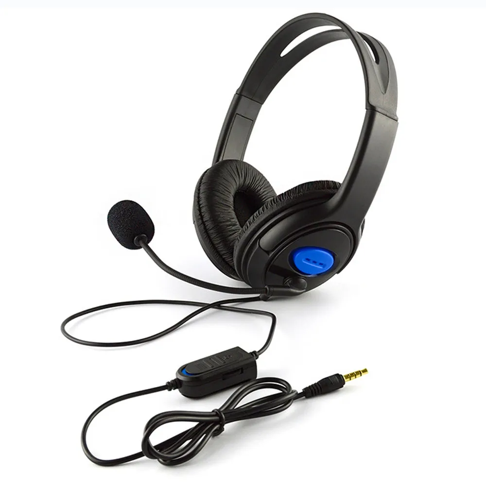 Wired Gaming Headset Headphones with Microphone for PS4 PC Laptop Phone Suitable for PC Laptop PS4 Game Console F812
