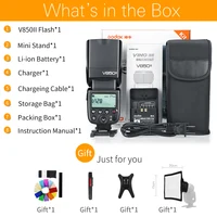 Godox V850II 2.4G GN60 Wireless X System Li-ion Battery Speedlite for Canon Nikon Sony Pentax Olympus + Free 15*20cm Softbox Kit 2