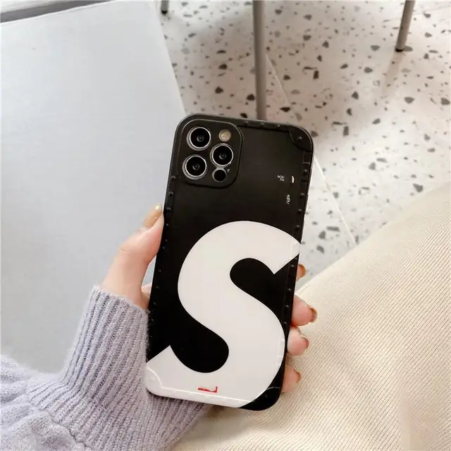 Street Fashion S  Soft Case For Iphone 13 11 12 Pro Max Mini 7 8 Plus Xr X Xs Max Se Silicone Phone Cover Luxury Fundas Capa B