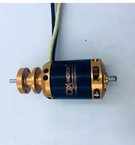 QX-MOTOR абсолютно Дрон DIY 64 мм EDF набор 3800KV 3500KV 2200KV бесщеточный двигатель с 12 лопастями воздуховод вентилятор для части радиоуправляемого самолета - Цвет: only motor 3800KV