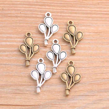

PULCHRITUDE 20pcs 13*23mm 2020 New Product Two Color Small Branches Charms Plant Pendant Jewelry Metal Alloy Jewelry Marking