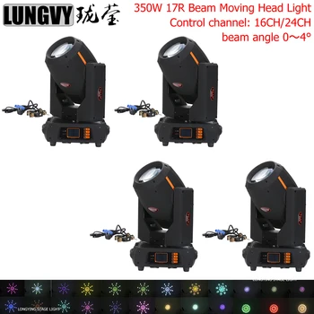 

Free Shipping 4pcs/lot Sharpy Beam 350W 17R Moving Head Light Gobo/Beam 350 Beam 17R Disco Lights For DJ Club Nightclub Party