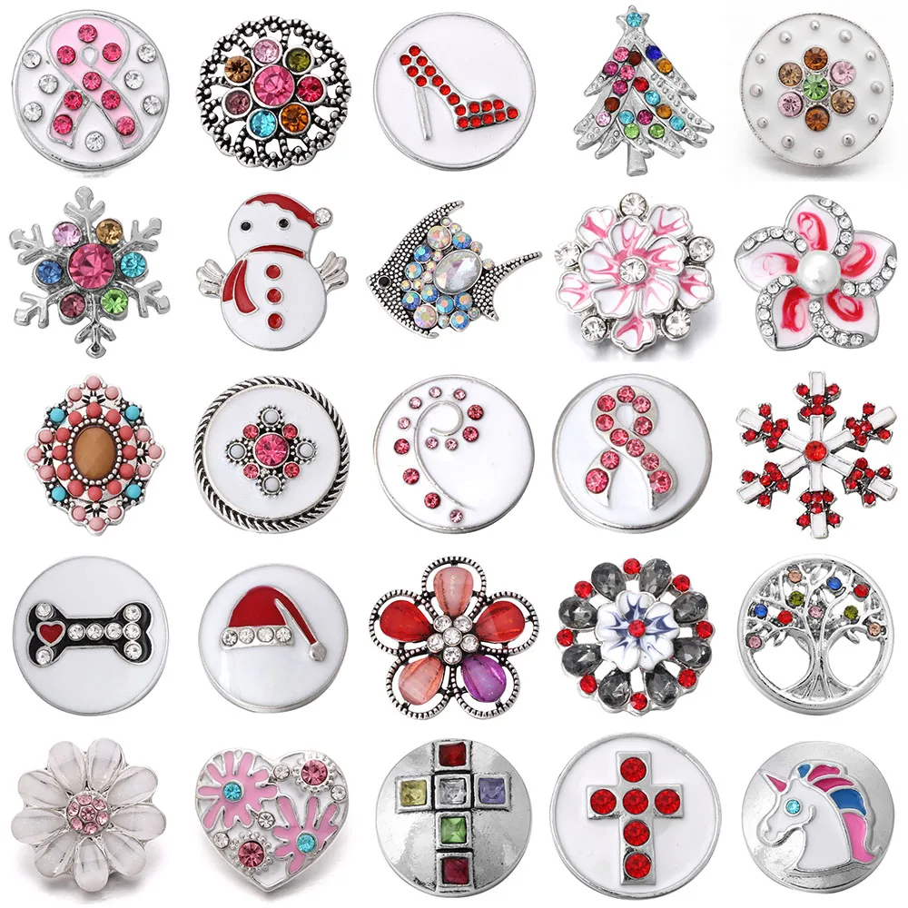 6 шт./лот новые ювелирные изделия с застежкой белый капельный масляный горный