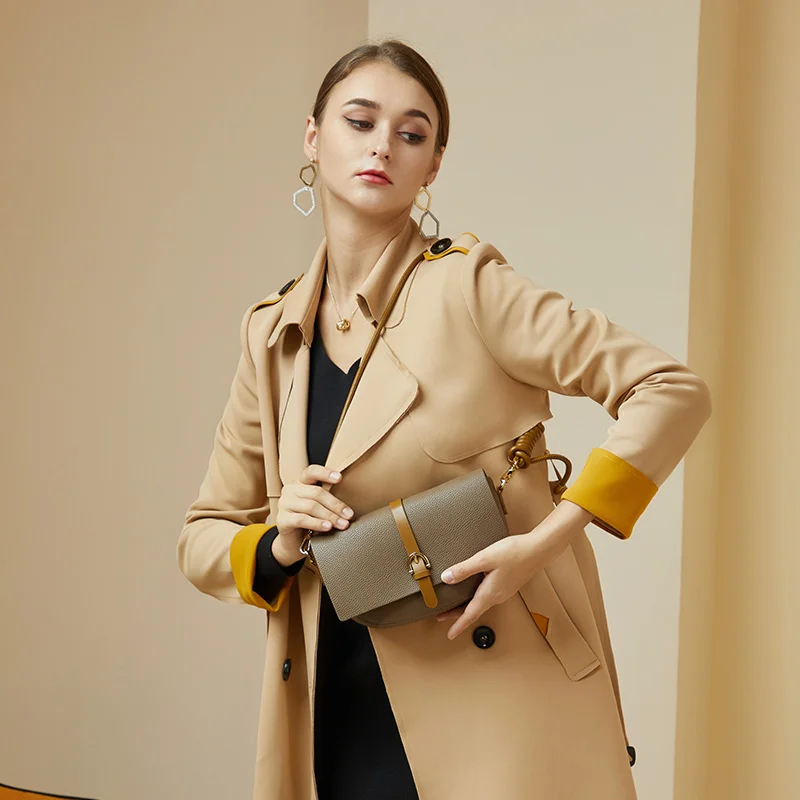 

Winter New Arrival Simple Leather Handbags Lady Large Capacity Classic Shoulder Bag Women Luxury 2023