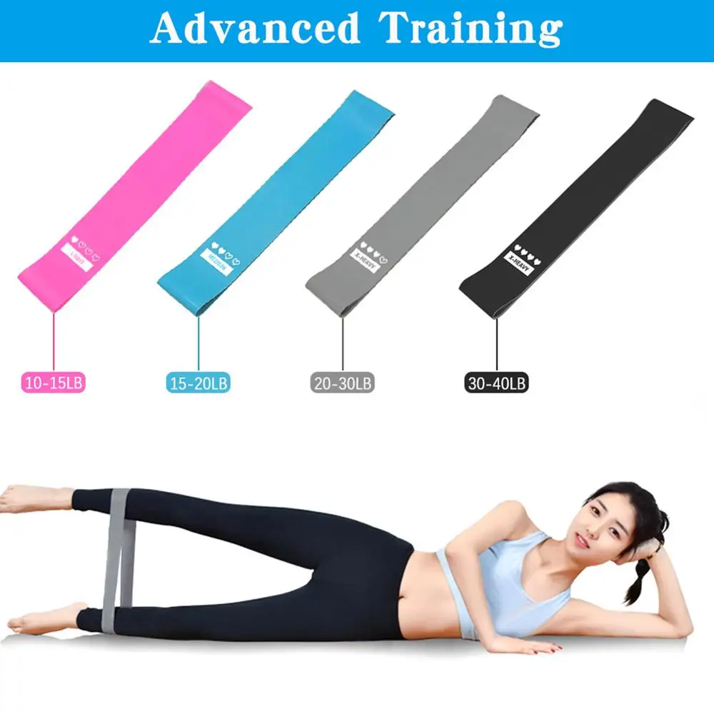 

Hip Trainer Yoga Stretch Band Training Pull Rope For Sports Pilates Hip Belt Fitness Hip Loop Resistance Bands Squat Belt