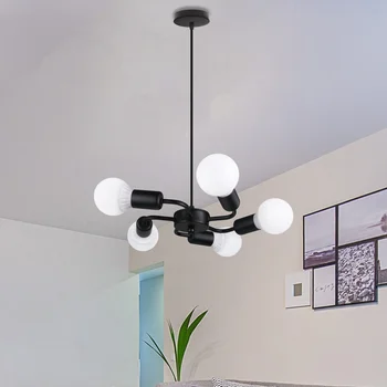 

Modern 5 lights Nordic Chandeliers Ceiling lustre Creative Chandelier Lighting Bedroom Living Room Restaurant Light Fixture