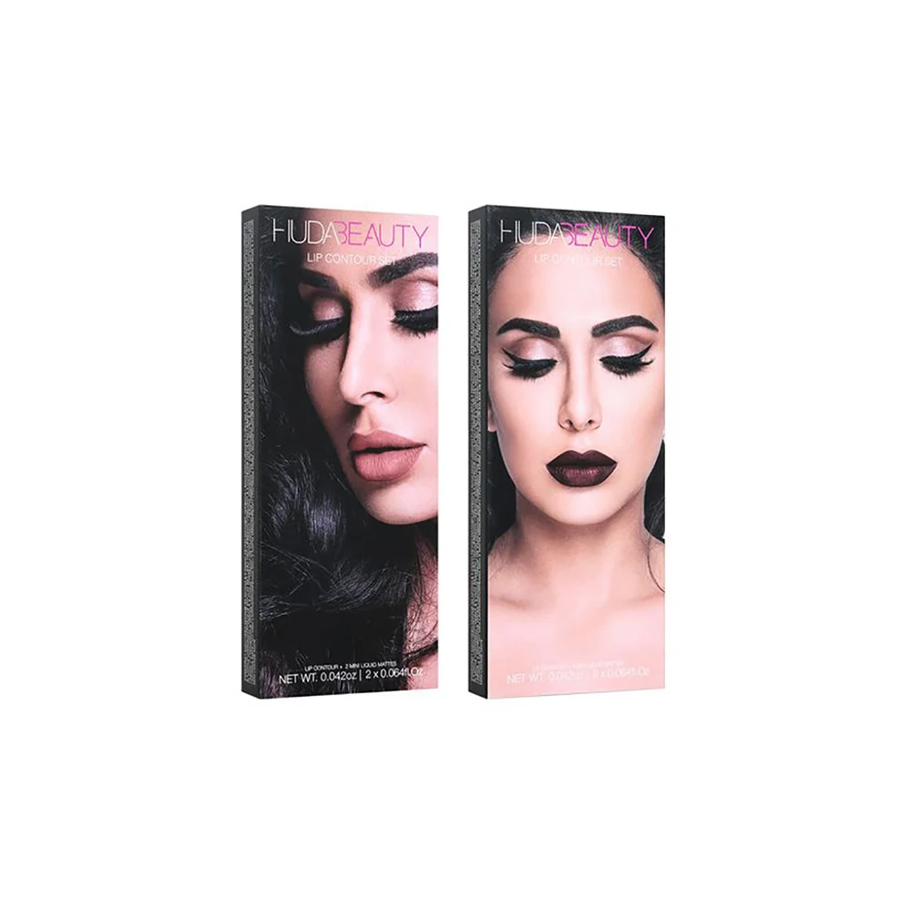 Huda beauty, стробоскоп для губ, 2 стиля, жидкая матовая помада, супер носимая, идеальный контур для губ, идеальный подарок для любителей помады