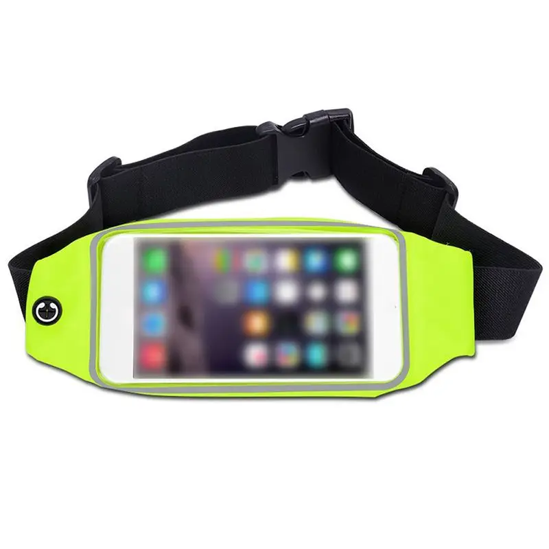 

Touch Screen Sports Bag Waist Pockets Outdoor Mobile Phone Waterproof Running Bag Multi-Function Slim Waist Pocket Belt