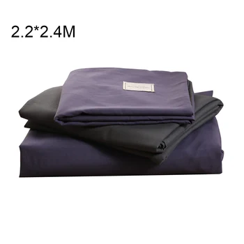 

4pcs Warm Bed Sheet Pillowcases Bedclothes Polyester Home Textile Patchwork Bedding Duvet Cover Set Double Colors Comfortable