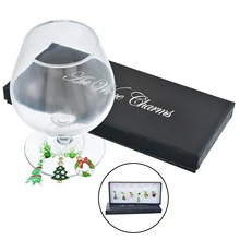 

Wine Glass Charms Markers Wine Charms Avoid Mix Ups for Stem Glasses Martinis Party Favors Family Gathering