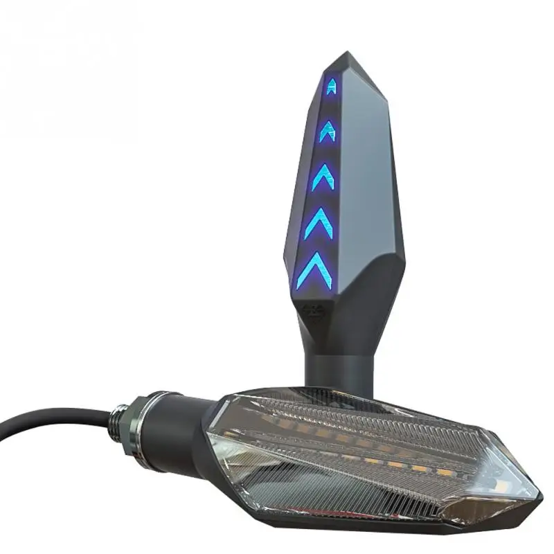 

12V Motorcycle Bike Light LED Turn Signal Indicator Dual Side Flowing motorcycle turn lights Lamp
