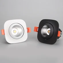 Puluoti Крытый квадратный креативный антибликовый Встраиваемый светодиодный прожектор