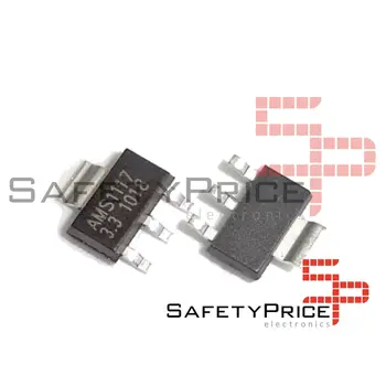

5 X AMS1117 SMD VOLTAGE REGULATOR 3.3V 3,3V 1A VOLTAGE REGULATOR SOT-223 SP