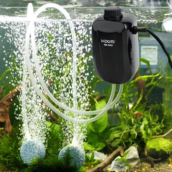 

Hot Quiet Aquarium Air Pump Fish Tank Single/Twin Outlet Valve And Accessories