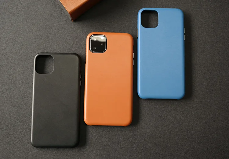 Кожаный чехол для iPhone 11/11Pro, тонкая задняя крышка, защелкивающийся чехол для Apple iPhone