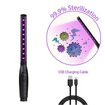 

Handhled LED UV Lamp 270nm Wavelength Wardrobe Toilet UV Light Stick Odor Removal Device Tool