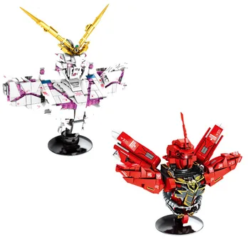 

IN STOCK SY7510 SY7511 Technic Super Robot War Bust Star Soldier Model Building Blocks Toys Collection for Boys Christmas Gifts