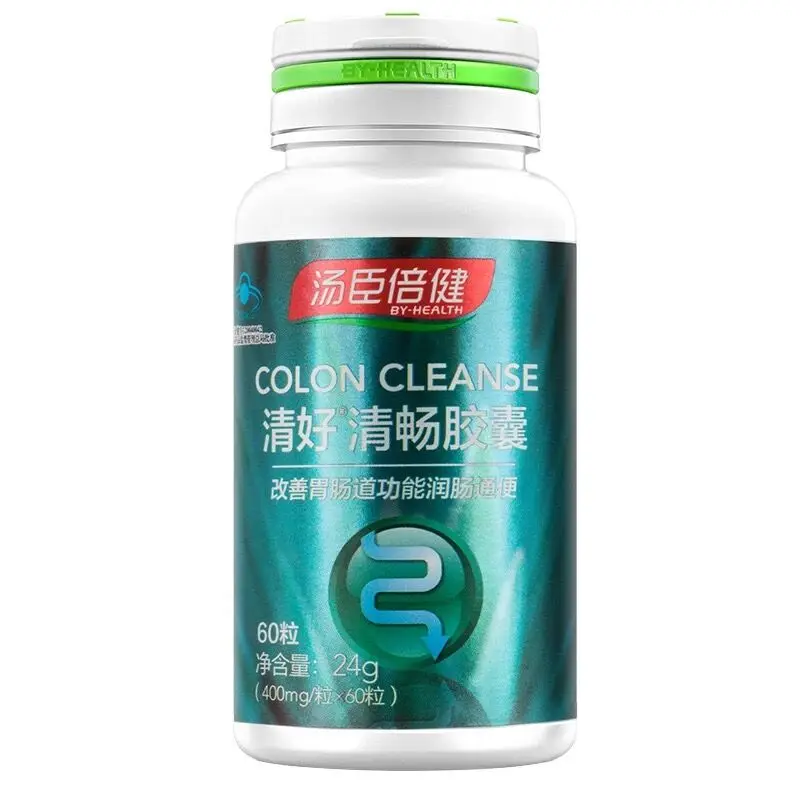 

Free shipping BY-HEALTH 400mg Colon Cleanse 60 pcs