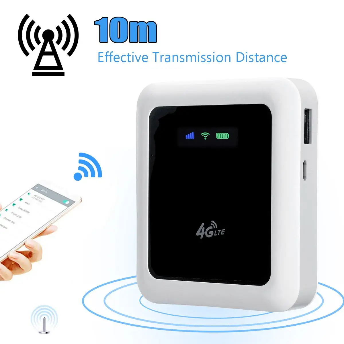  LTE 4G WiFi Router Portable Hotspot Mobile WiFi Mini Router USB Charging Car Home Travel Wi-fi Rout