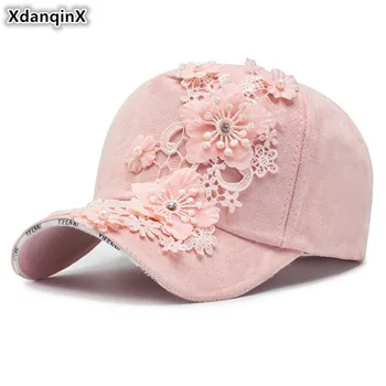 

XdanqinX Women's Ponytail Cotton Baseball Cap Fashion Personality Hip Hop Hat Adjustable Size Bone Trend Sports Cap Fishing Caps