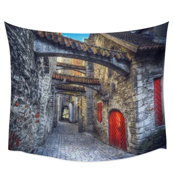 

St. Catherine Channel City Building Tapestry Wall Hanging Picnic Yoga Mat Living Room Bedroom Wall Decoration