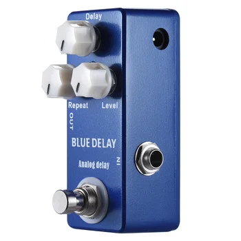 

Hot New Mini Analog Delay Guitar Effect Pedal True Bypass Zinc-aluminium Alloy Body