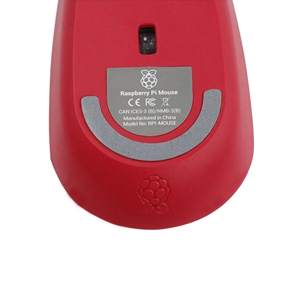 Официальная мышь Raspberry Pi доступна в красном и белом цветах подходит для raspberry 4B/ 3B