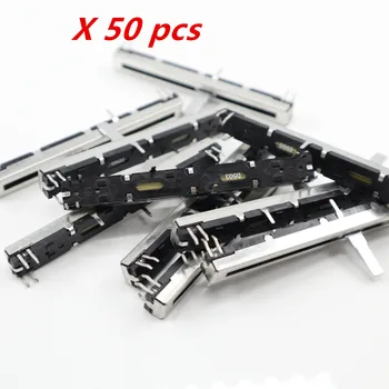 

50PCS For Mackie CFX8 CFX12 CFX16 CFX20 DJ Live Mixer Volume Fader 50KDx2 Dual CH