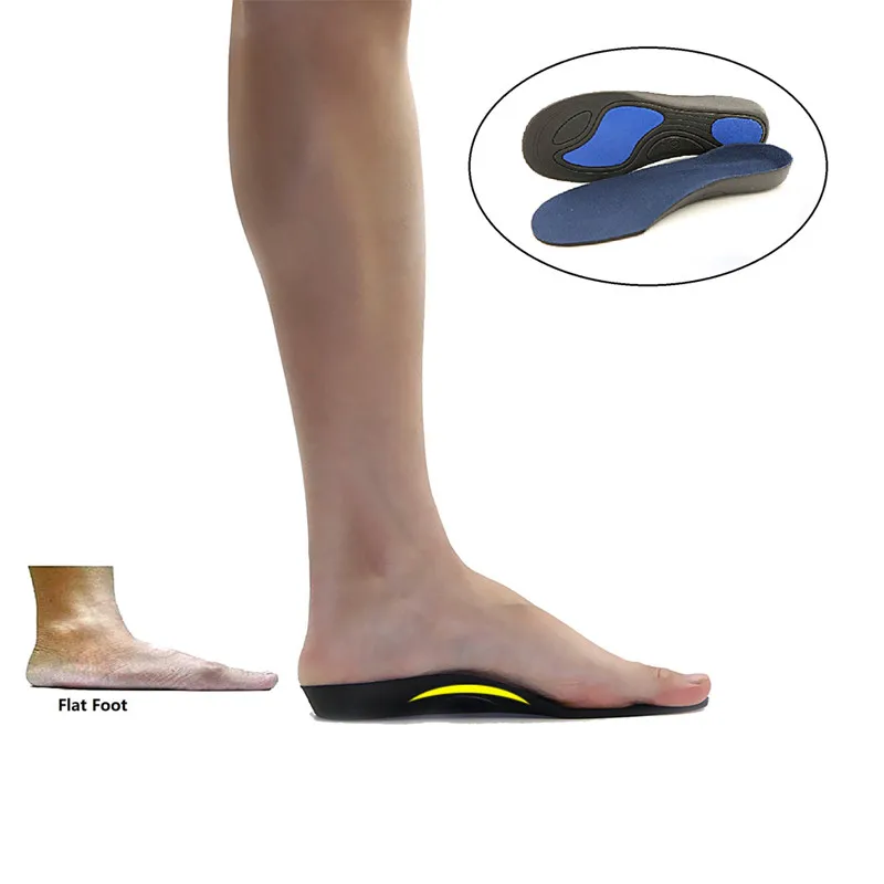 

New Orthopedic Insoles Neutral Arch Support Insole Inside And Outside Figure Foot XO Leg Arch Support Flatfoot Orthotic Insole