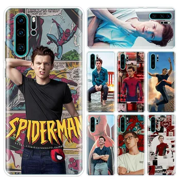 

Tom Holland Spiderman Phone Case For Huawei P10 P20 P30 P20Pro P30Lite P30Pro P Smart Z Mate 10 20 10Pro Phone Cover