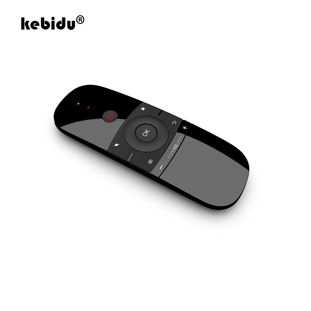 Kebidu перезаряжаемая 2,4G мини воздушная мышь беспроводная W1 клавиатура мини пульт дистанционного управления для Android Tv Box/Mini Pc/Tv