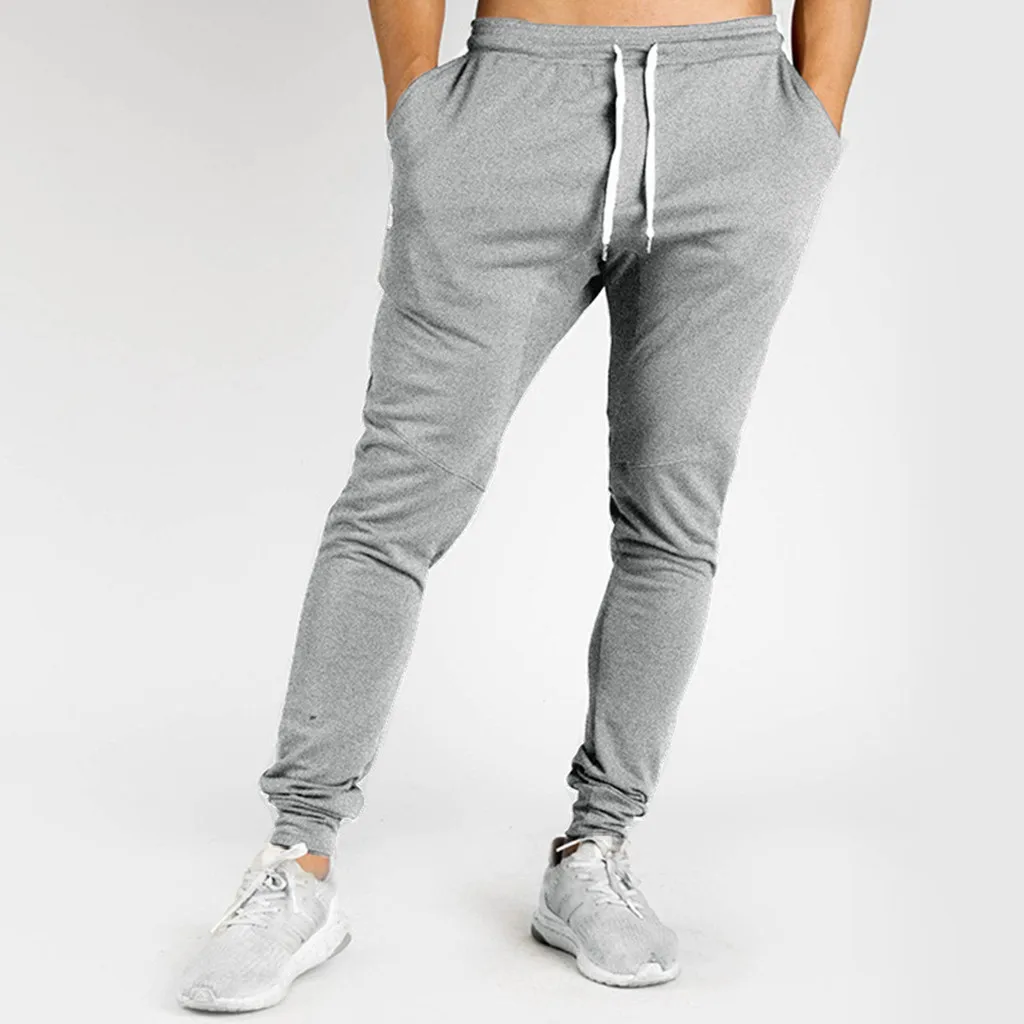 Mens Casual Fitness Patchwork Bodybuilding Pocket Skin Full Length Sports Pants mens pants fashions men casual pants pantalon Mens Casual Fitness Patchwork Bodybuilding Pocket Skin Full Length Sports Pants mens pants fashions men casual pants pantalon