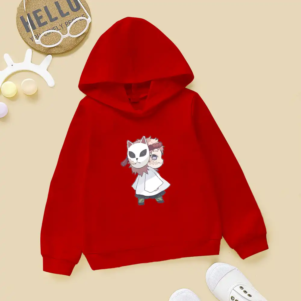 若者たちのパーカーアニメ秋と冬のトップス悪魔特効ベビーブラウス長袖子供服ボーイズ ガールズトレーナー パーカー スウェット Aliexpress